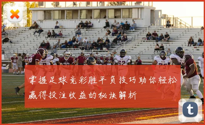 掌握足球竞彩胜平负技巧助你轻松赢得投注收益的秘诀解析