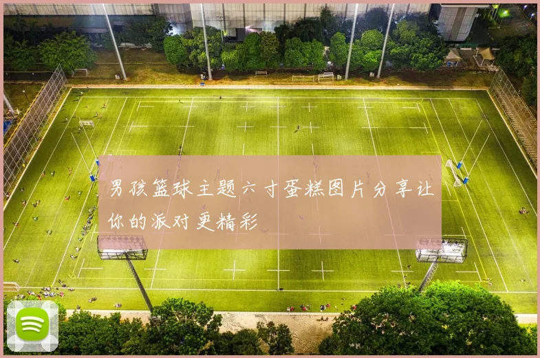 男孩篮球主题六寸蛋糕图片分享让你的派对更精彩